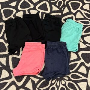 Girl Pull Up Shorts Bundle- 6 shorts